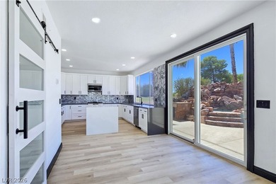 ** ONE OF A KIND BACKYARD SITS ON A LAKE AND TWO GOLF COURSE on Painted Desert Golf Club in Nevada - for sale on GolfHomes.com, golf home, golf lot