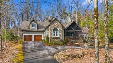 Nestled in the prestigious gated Cullasaja Club, this elegant on Cullasaja Club in North Carolina - for sale on GolfHomes.com, golf home, golf lot