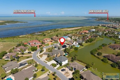 This beautifully designed lake front home is located in the on South Padre Island Golf Club in Texas - for sale on GolfHomes.com, golf home, golf lot