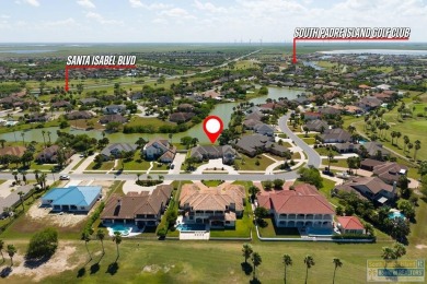This beautifully designed lake front home is located in the on South Padre Island Golf Club in Texas - for sale on GolfHomes.com, golf home, golf lot