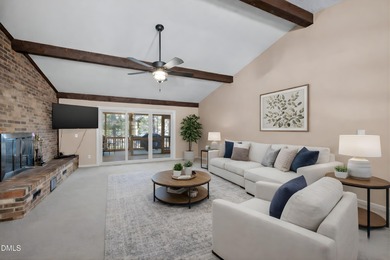 Imagine waking up to peaceful lake views and ending each day on Carolina Trace Country Club in North Carolina - for sale on GolfHomes.com, golf home, golf lot