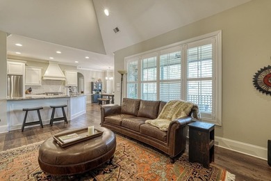 Beautifully designed 4 bedroom/3.5 bathroom home tucked away on on Woodfin Ridge Golf Club in South Carolina - for sale on GolfHomes.com, golf home, golf lot