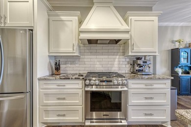 Beautifully designed 4 bedroom/3.5 bathroom home tucked away on on Woodfin Ridge Golf Club in South Carolina - for sale on GolfHomes.com, golf home, golf lot