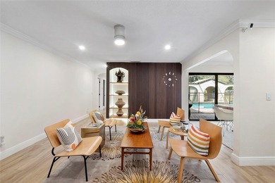 Beautiful, fully renovated modern retreat on the golf course in on Country Club of Coral Springs in Florida - for sale on GolfHomes.com, golf home, golf lot