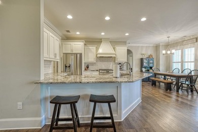 Beautifully designed 4 bedroom/3.5 bathroom home tucked away on on Woodfin Ridge Golf Club in South Carolina - for sale on GolfHomes.com, golf home, golf lot