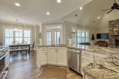 Beautifully designed 4 bedroom/3.5 bathroom home tucked away on on Woodfin Ridge Golf Club in South Carolina - for sale on GolfHomes.com, golf home, golf lot