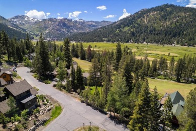 Beautiful setting in Olympic Valley on the 4th fairway of the on Resort At Squaw Creek in California - for sale on GolfHomes.com, golf home, golf lot