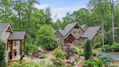 Experience refined mountain living in this beautifully furnished on Cullasaja Club in North Carolina - for sale on GolfHomes.com, golf home, golf lot