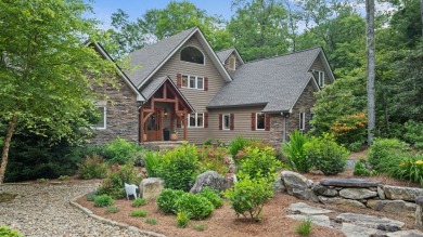 Experience refined mountain living in this beautifully furnished on Cullasaja Club in North Carolina - for sale on GolfHomes.com, golf home, golf lot
