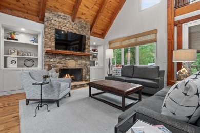 Experience refined mountain living in this beautifully furnished on Cullasaja Club in North Carolina - for sale on GolfHomes.com, golf home, golf lot