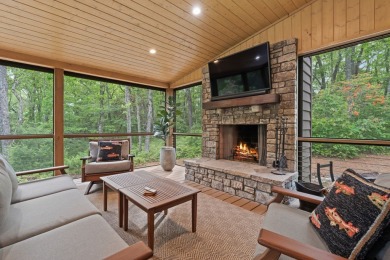 Experience refined mountain living in this beautifully furnished on Cullasaja Club in North Carolina - for sale on GolfHomes.com, golf home, golf lot