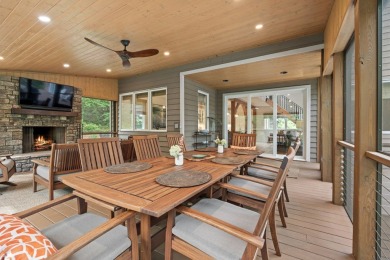 Experience refined mountain living in this beautifully furnished on Cullasaja Club in North Carolina - for sale on GolfHomes.com, golf home, golf lot