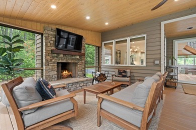 Experience refined mountain living in this beautifully furnished on Cullasaja Club in North Carolina - for sale on GolfHomes.com, golf home, golf lot