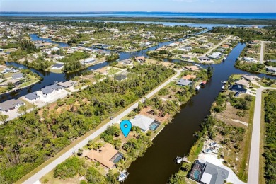 FANTASTIC GULF ACCESS WATERFRONT LOT in the highly desired Gulf on Rotonda Golf and Country Club - Long Marsh  in Florida - for sale on GolfHomes.com, golf home, golf lot