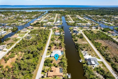 FANTASTIC GULF ACCESS WATERFRONT LOT in the highly desired Gulf on Rotonda Golf and Country Club - Long Marsh  in Florida - for sale on GolfHomes.com, golf home, golf lot