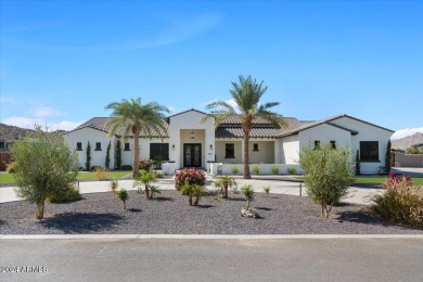 Welcome to this exceptional luxury estate, where elegance on The Golf Club At Johnson Ranch in Arizona - for sale on GolfHomes.com, golf home, golf lot