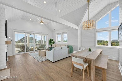 AWE-INSPIRING VIEWS! This like new home (completed in 2023) has on Bald Head Island Golf Club in North Carolina - for sale on GolfHomes.com, golf home, golf lot