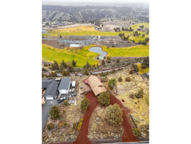 A panoramic view from Mt Hood, along the Crooked River Canyon on Crooked River Ranch Golf Club in Oregon - for sale on GolfHomes.com, golf home, golf lot