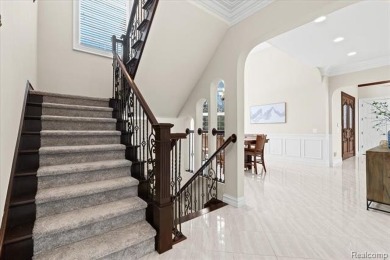 Discover unparalleled luxury and craftsmanship in this stunning on Bruce Hills Golf Course in Michigan - for sale on GolfHomes.com, golf home, golf lot