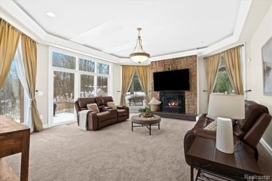 Discover unparalleled luxury and craftsmanship in this stunning on Bruce Hills Golf Course in Michigan - for sale on GolfHomes.com, golf home, golf lot