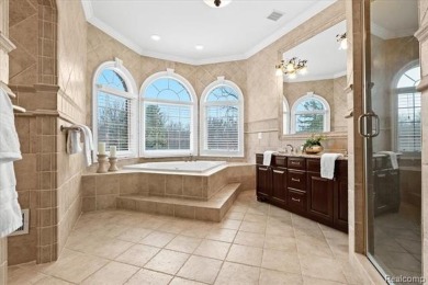 Discover unparalleled luxury and craftsmanship in this stunning on Bruce Hills Golf Course in Michigan - for sale on GolfHomes.com, golf home, golf lot