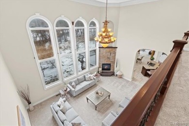 Discover unparalleled luxury and craftsmanship in this stunning on Bruce Hills Golf Course in Michigan - for sale on GolfHomes.com, golf home, golf lot