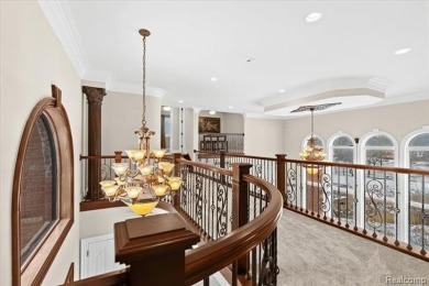 Discover unparalleled luxury and craftsmanship in this stunning on Bruce Hills Golf Course in Michigan - for sale on GolfHomes.com, golf home, golf lot