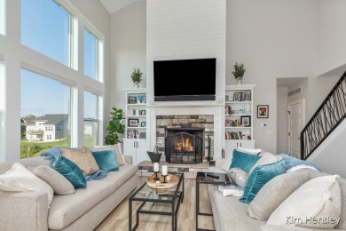 Welcome to your forever home. This immaculate modern farmhouse on The Links At Rolling Meadows in Michigan - for sale on GolfHomes.com, golf home, golf lot