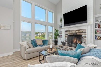 Welcome to your forever home. This immaculate modern farmhouse on The Links At Rolling Meadows in Michigan - for sale on GolfHomes.com, golf home, golf lot