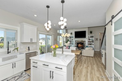Welcome to your forever home. This immaculate modern farmhouse on The Links At Rolling Meadows in Michigan - for sale on GolfHomes.com, golf home, golf lot