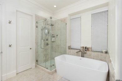 Discover timeless elegance in this stunning two-story home on Cascades Golf Club in Texas - for sale on GolfHomes.com, golf home, golf lot