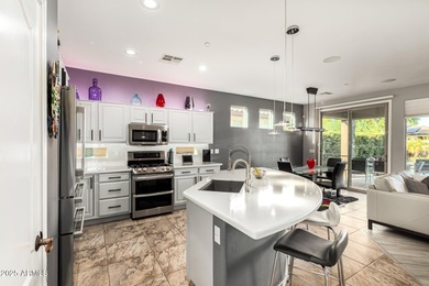 This Solar Powered Jewel Is Tucked Away In A Secluded Corner Of on Trilogy Golf Club At Vistancia in Arizona - for sale on GolfHomes.com, golf home, golf lot