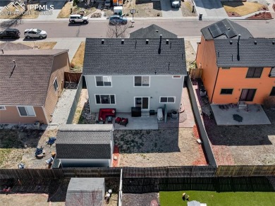A must-see  3 bedroom, 2.5 bath, 2-story home in Woodmen Hills on Antler Creek Golf Course in Colorado - for sale on GolfHomes.com, golf home, golf lot