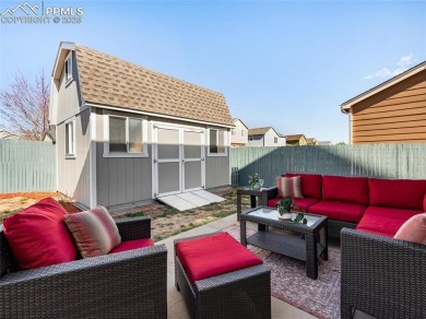 A must-see  3 bedroom, 2.5 bath, 2-story home in Woodmen Hills on Antler Creek Golf Course in Colorado - for sale on GolfHomes.com, golf home, golf lot