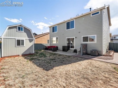 A must-see  3 bedroom, 2.5 bath, 2-story home in Woodmen Hills on Antler Creek Golf Course in Colorado - for sale on GolfHomes.com, golf home, golf lot