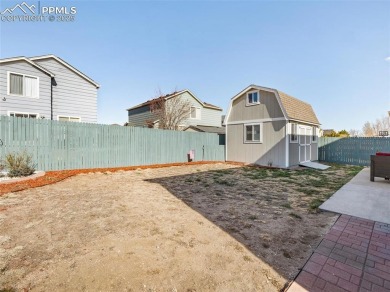 A must-see  3 bedroom, 2.5 bath, 2-story home in Woodmen Hills on Antler Creek Golf Course in Colorado - for sale on GolfHomes.com, golf home, golf lot