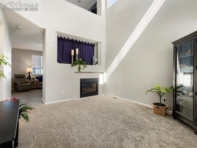 A must-see  3 bedroom, 2.5 bath, 2-story home in Woodmen Hills on Antler Creek Golf Course in Colorado - for sale on GolfHomes.com, golf home, golf lot
