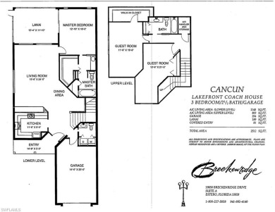 Cancun model. This is the newer version with the half bath and on Breckenridge Golf and Country Club in Florida - for sale on GolfHomes.com, golf home, golf lot