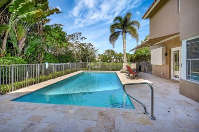 Charming, rarely available two-story lake view home in  Andover on Delaire Golf and Country Club in Florida - for sale on GolfHomes.com, golf home, golf lot