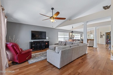 Welcome to this beautiful lakefront pool home located in the on Plantation Bay Golf and Country Club in Florida - for sale on GolfHomes.com, golf home, golf lot