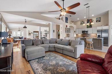 Welcome to this beautiful lakefront pool home located in the on Plantation Bay Golf and Country Club in Florida - for sale on GolfHomes.com, golf home, golf lot