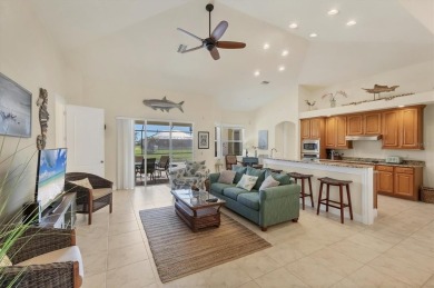 TURNKEY FURNISHED, SALTWATER POOL HOME IN ROTONDA WEST! This on Rotonda Golf and Country Club - Long Marsh  in Florida - for sale on GolfHomes.com, golf home, golf lot