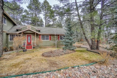 Pinetop Lakes Country club cabin.  Sits on a large cul de sac on Pinetop Lakes Golf and Country Club in Arizona - for sale on GolfHomes.com, golf home, golf lot