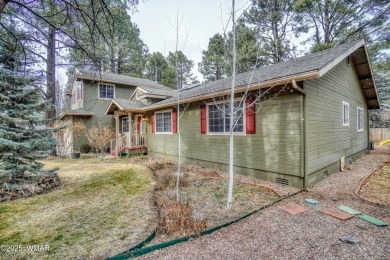 Pinetop Lakes Country club cabin.  Sits on a large cul de sac on Pinetop Lakes Golf and Country Club in Arizona - for sale on GolfHomes.com, golf home, golf lot