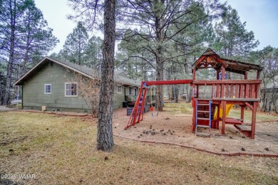 Pinetop Lakes Country club cabin.  Sits on a large cul de sac on Pinetop Lakes Golf and Country Club in Arizona - for sale on GolfHomes.com, golf home, golf lot