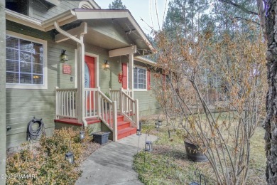 Pinetop Lakes Country club cabin.  Sits on a large cul de sac on Pinetop Lakes Golf and Country Club in Arizona - for sale on GolfHomes.com, golf home, golf lot