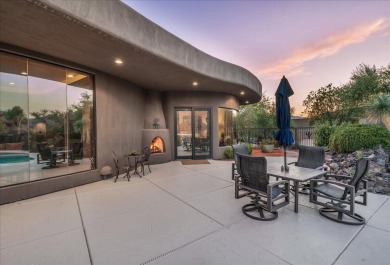 Perched high above the 18th green at Entrada Country Club, this on Entrada at Snow Canyon in Utah - for sale on GolfHomes.com, golf home, golf lot