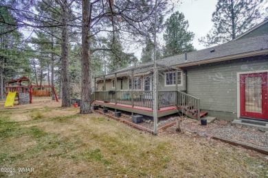 Pinetop Lakes Country club cabin.  Sits on a large cul de sac on Pinetop Lakes Golf and Country Club in Arizona - for sale on GolfHomes.com, golf home, golf lot