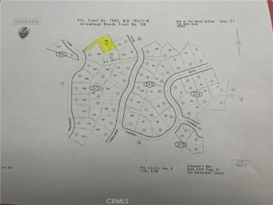 A unique gentle sloping large parcel in prestigious Lake on Lake Arrowhead Country Club in California - for sale on GolfHomes.com, golf home, golf lot
