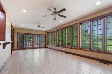 Welcome to this breathtaking brick estate, perfectly positioned on Glenmoor Country Club in Ohio - for sale on GolfHomes.com, golf home, golf lot